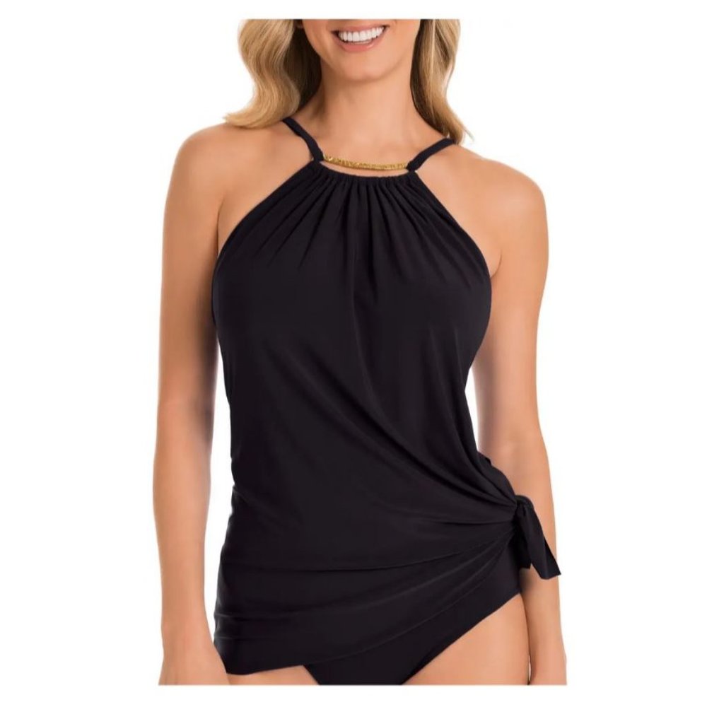 NWOT MAGICSUIT Solid Parker Skirted One-Piece Swimsuit 6006012 - Picture 5 of 5